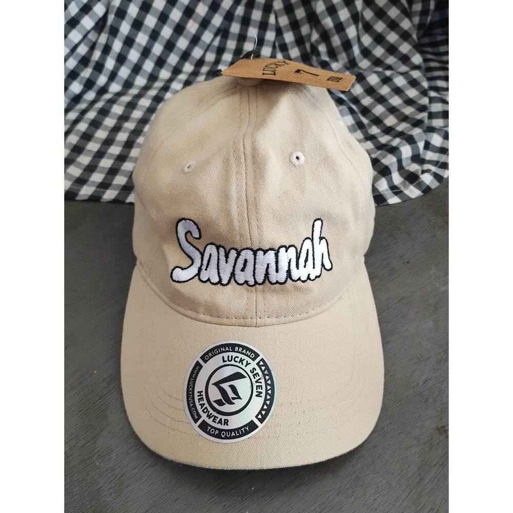 Lucky 7 Savannah, Georgia Adjustable Ball Cap NWT
